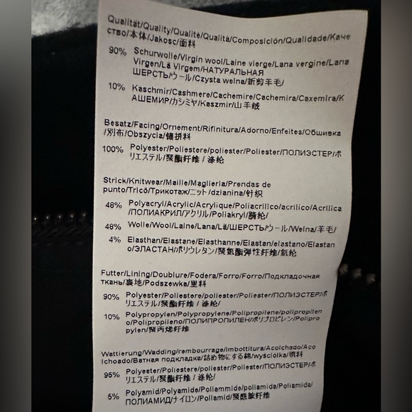 Hugo boss Pea coat 36R Small - Picture 10 of 10